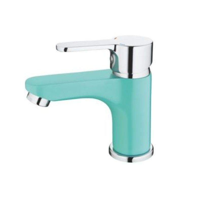 Смеситель для умывальника Accoona A9067M синий | увеличить фото 1 Смеситель для умывальника Accoona A9067M синий | фото 1